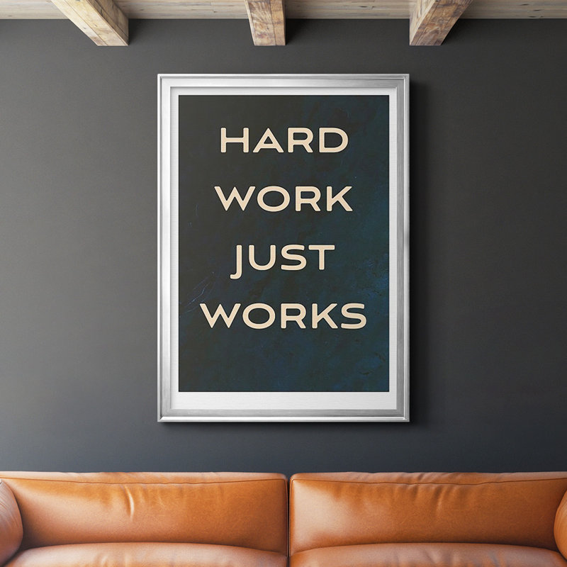 " Bro-Inspo I ", Silver Framed, 30.5" H x 22.5" W x 1" D