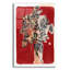 "Bouquet fond rouge" par Maria Pietri-2024095218