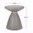 Outdoor Lightweight Concrete Side Table