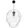Luminaire suspendu sphère 1 lumière Elmingham