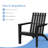 Garberville Acacia Outdoor Adirondack Chair-1810749689