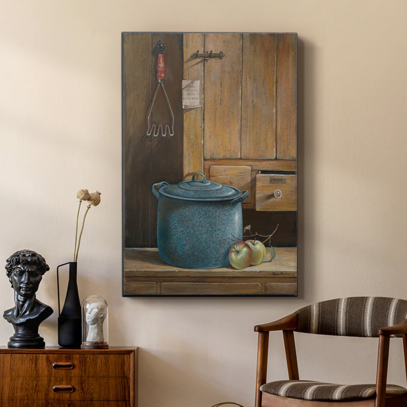Apple Dumplings -Custom Wrapped Gallery Cavas, 27" H x 18" W