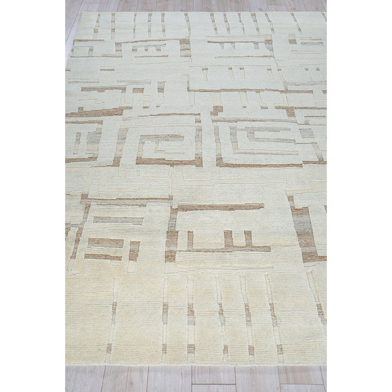 Calexico Wool Abstract Indoor Rug, Rectangle 10' x 14'