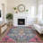 Premium Machine Washable Ashington AMF1834 Aztec Rug-1504522706