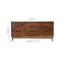 Armoire de rangement en noyer noir