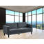  Brayden Fabric Sofa in Charcoal Grey