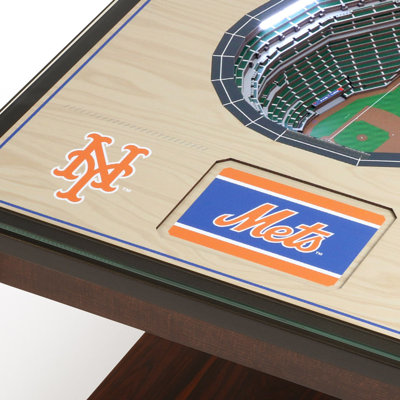 Glass Top End Table