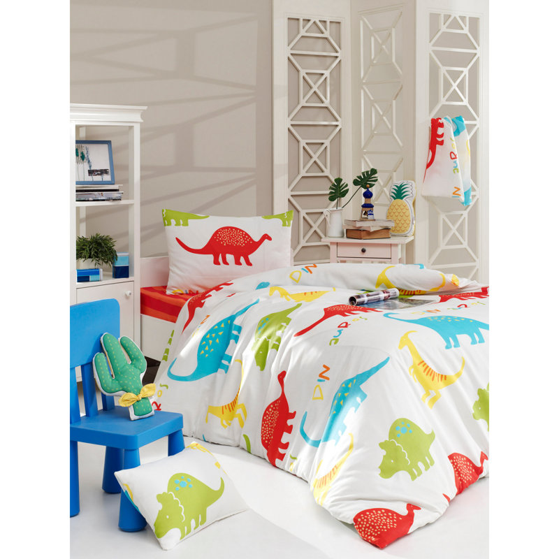 Ensemble de housse de couette simple Premium, blanc, 53,1 po x 78,7 po | Doux 65% coton et 35% polyester, 120 fils | Lavable à la machine, housse de couette et enveloppe à fermeture à boutons | Une literie confortable et élégante pour n'importe quelle pièce