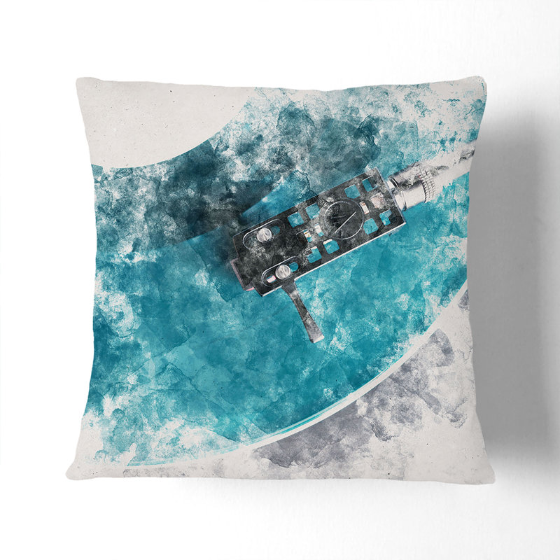 Square Throw Cushion, 40cm H x 40cm W x 15cm D, Stone