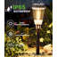 Éclairage solaire de sentier d'extérieur, Éclairage solaire imperméable Ip65, Éclairage solaire de jardin lumineux extérieur, Éclairage solaire extérieur marche / arrêt automatique pour allée de jardin Allée décorative de jardin (ensemble de 8)