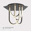 Luminaire à DEL encastré de style moderne en U 19,6 po