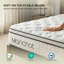 Matelas hybride ferme Essential ™ - Support central renforcé, sans évier au milieu, confort rafraîchissant et respirant pour ceux qui dorment sur le dos et sur le ventre-483896347-483896344