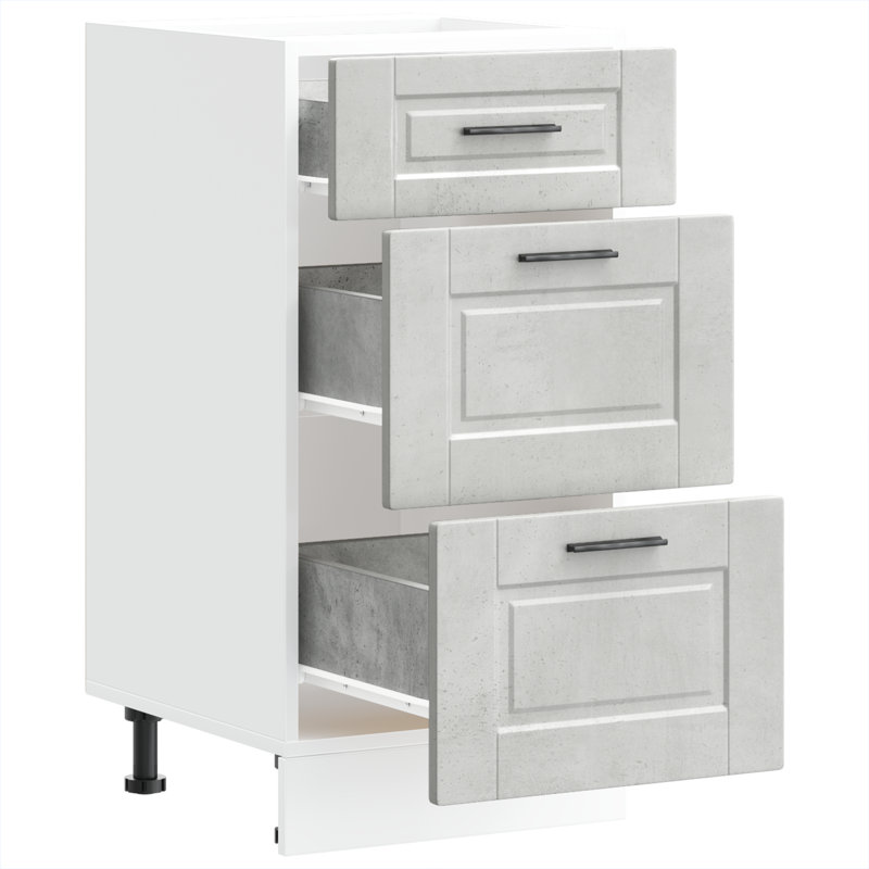 Tetonia Standard Base Cabinet, concrete grey