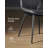Leather Dining Chair with Comfortable Upholstered Seat-693978916