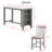 Valicity 2 - Person Faux Marble Top Four Leg Base Dining Set