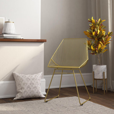 46cm H Slat Back Side Chair