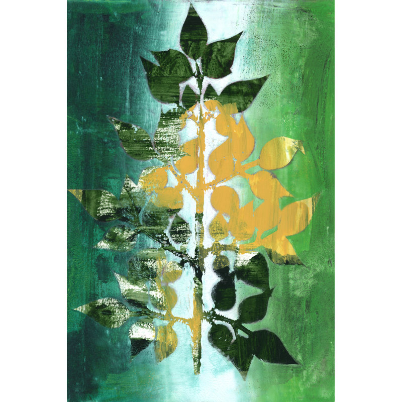 Changing Leaves II by Regina Moore - Painting, Wrapped Canvas, 76cm H x 51cm W