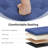 Upholstered Storage Ottoman Bench Button Tufted Round Ottoman Footrest Stool for Living Room Bedroom-107234577