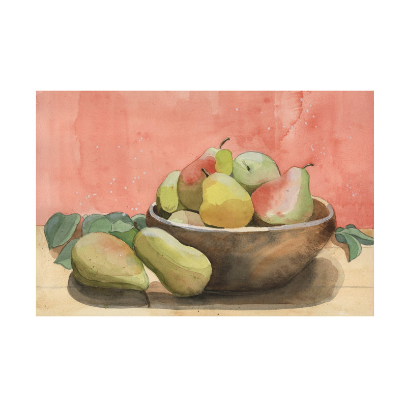 «Summer Harvest Bowl II» sur toile, H 30 po x l 30 po