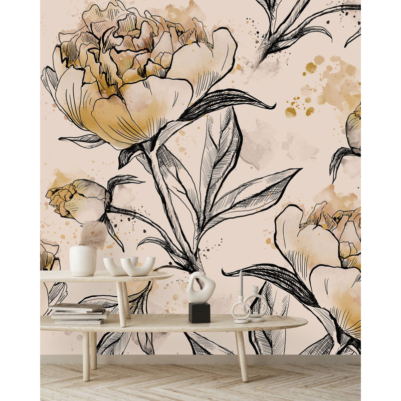 Peel & Stick Wall Mural, 8.34' W x 8.34' L
