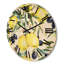 Horloge murale en bois Lemon and Olive Branches I-63903932