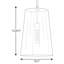 Luminaire suspendu conique à 1 lumière Selena-384215188-293053903