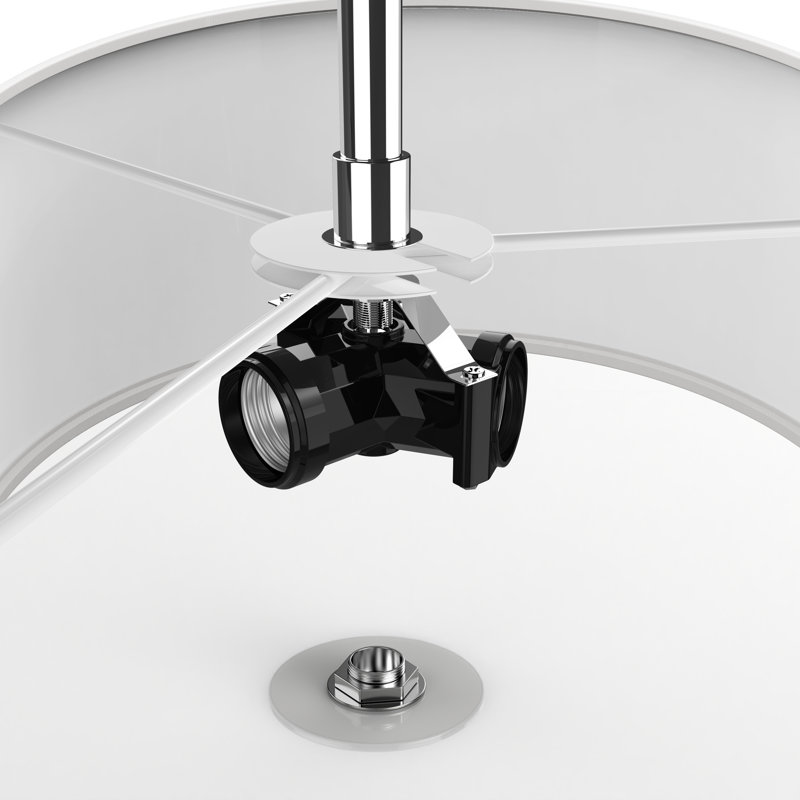 Eissa Fabric Semi Flush Mount