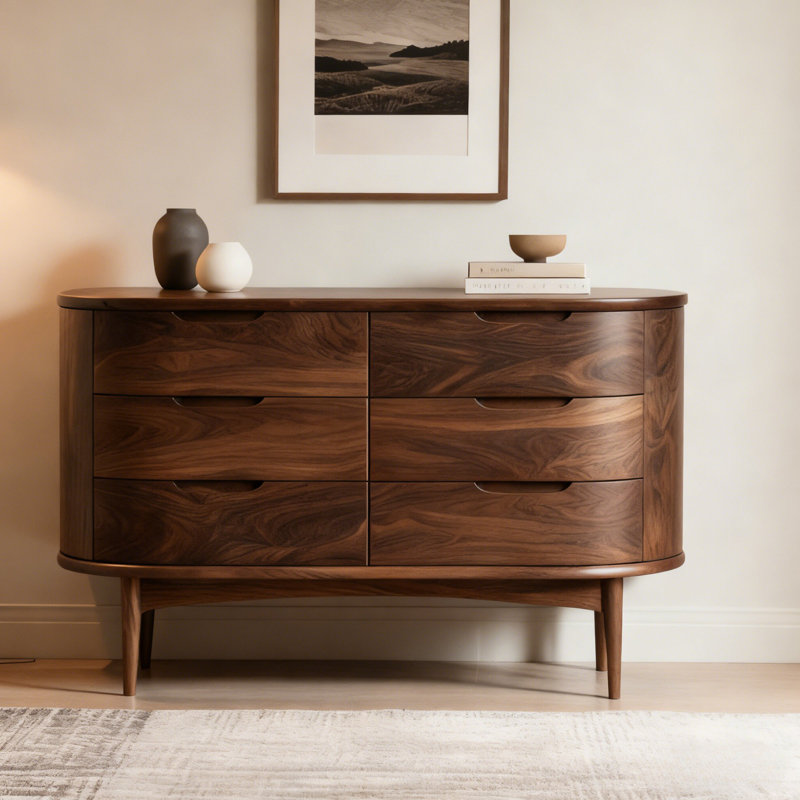 Retro minimalist high-end sideboard