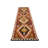 Runner One-of-a-Kind 3'3" X 11'3" 1960s Runner Wool Area Rug in