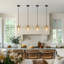 Hanshelmut 1-Light Single Shaded Kitchen Island Pendant(1-Set)-1548147552