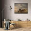 «Winter Scene» par Andries Vermeulen - Art mural sur toile tendue avec châssis-627087492