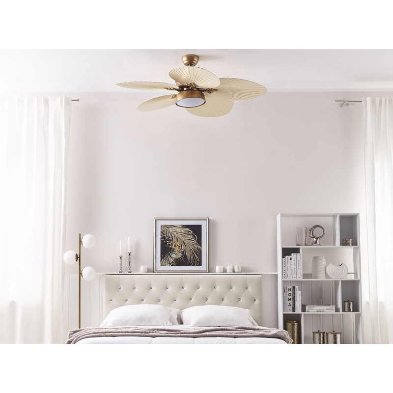 Marjane 130cm Ceiling Fan with LED Lights