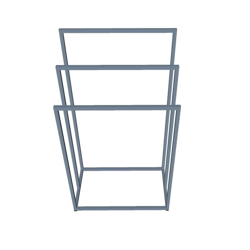 Honore 3 Freestanding Towel Stand, Grey