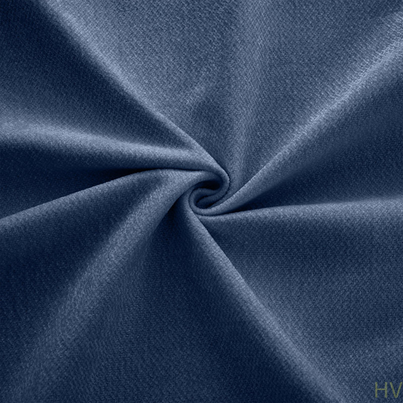 Canapé modulaire en chenille avec repose-pieds 24, Bleu