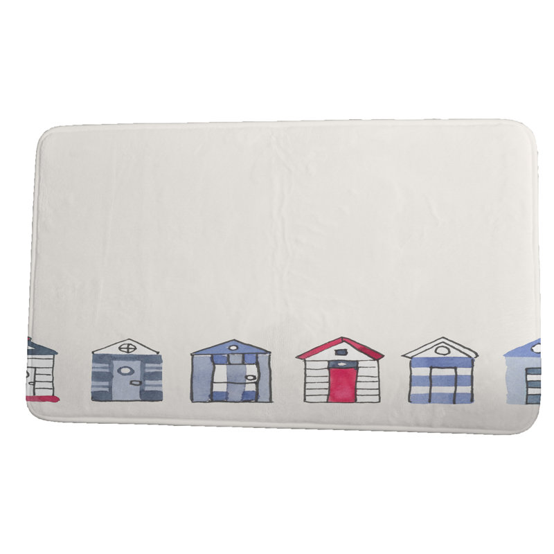 Tapis de bain Donahue, l 17 po x L 24 po, Ivoire