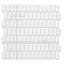 Hudson Capsule 12-1 / 4 po X 13 1/8 po Carreau de mosaïque en porcelaine-116015041