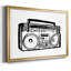 «Boombox S croquis», reproduction sur toile-212424969-212424973