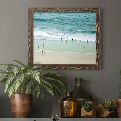 Plage paradisiaque, reproduction d'impression sur toile