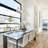 5-Light Dimmable Kitchen Island Linear Pendant