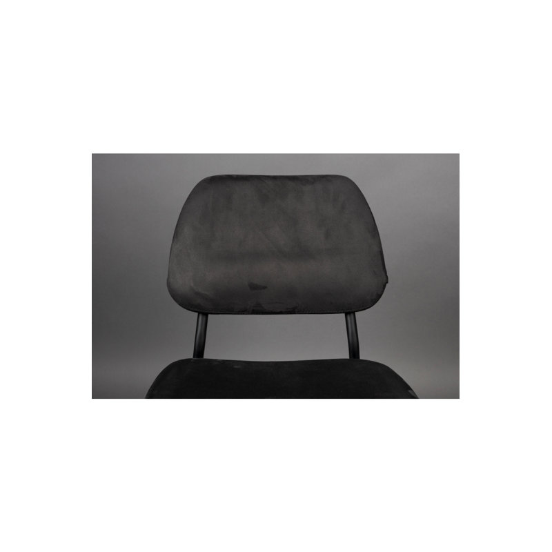 Darby Upholstered Dining Chair, Black