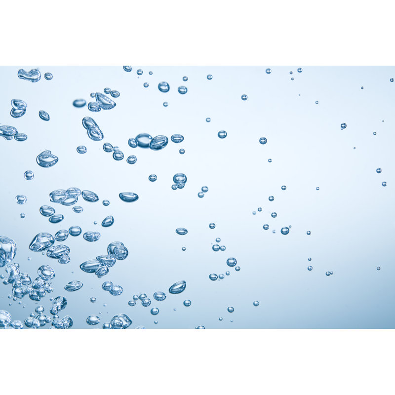 Water Bubbles 1 Piece Wrapped Canvas Wall Art, 81cm H x 122cm W x 3.8cm D