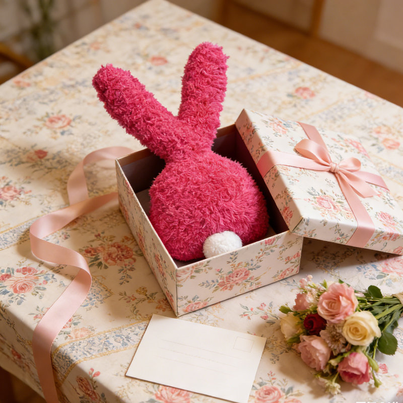 Coussin mignon 14 po - Coussin décoratif pelucheux moelleux pour animal de compagnie, Rose