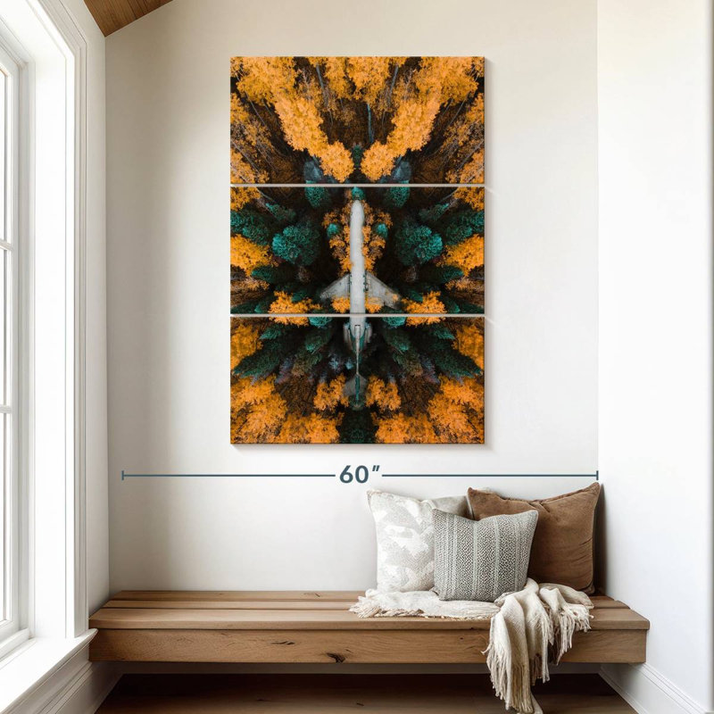 Mehar Eldredge Forest Airplane, 50" H x 32" W