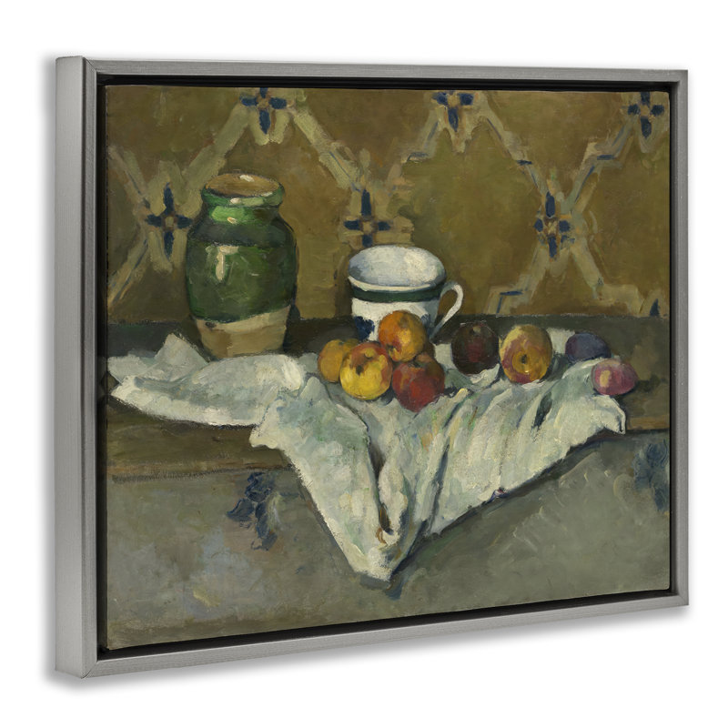 Art mural classique sur toile Floater, H 17 po x l 21 po, Gris