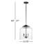 Luminaire suspendu en acier 3 lumières Nunez-1106164187