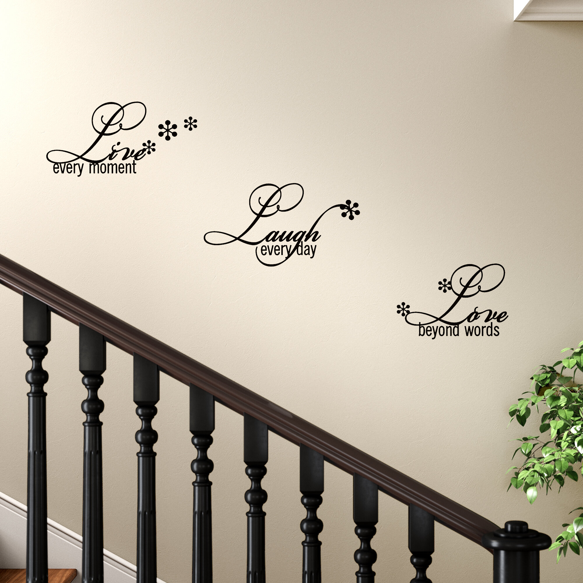 Winston Porter Non-Wall Damaging Wall Decal