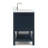 55'' Single Bathroom Vanity with White Quartz Top-55794954