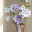 Ornements de fleurs simulées
