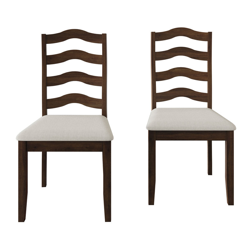 Ocossio Upholstered Parsons Chair, Brown