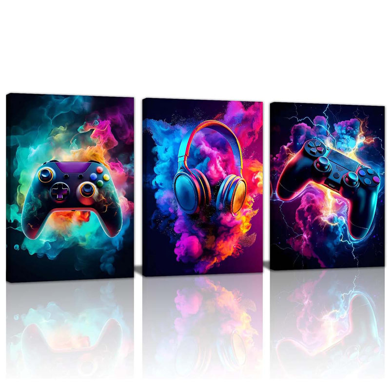3 Piece Wrapped Canvas Print